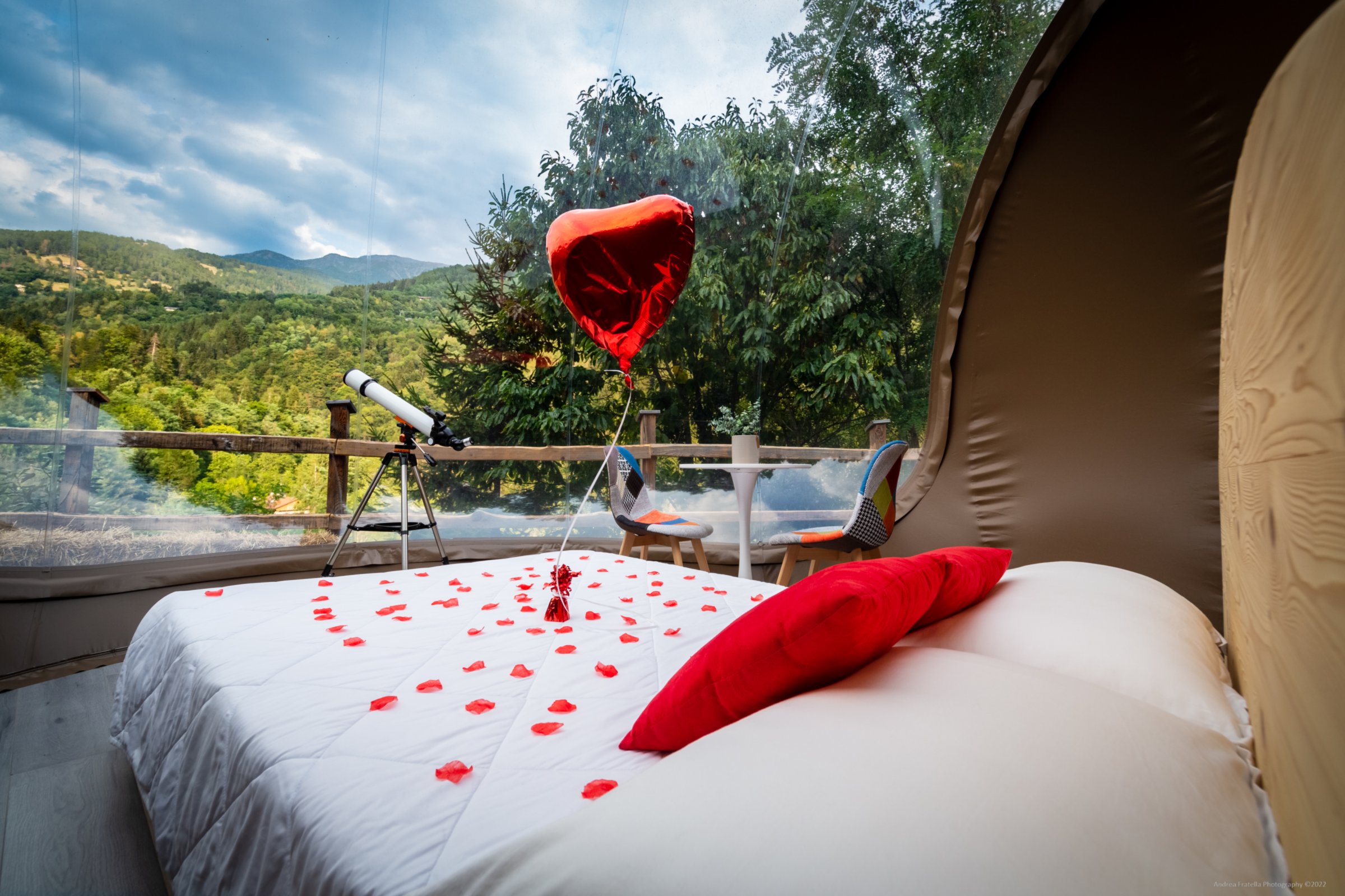 Bubble Room pacchetto romantico
