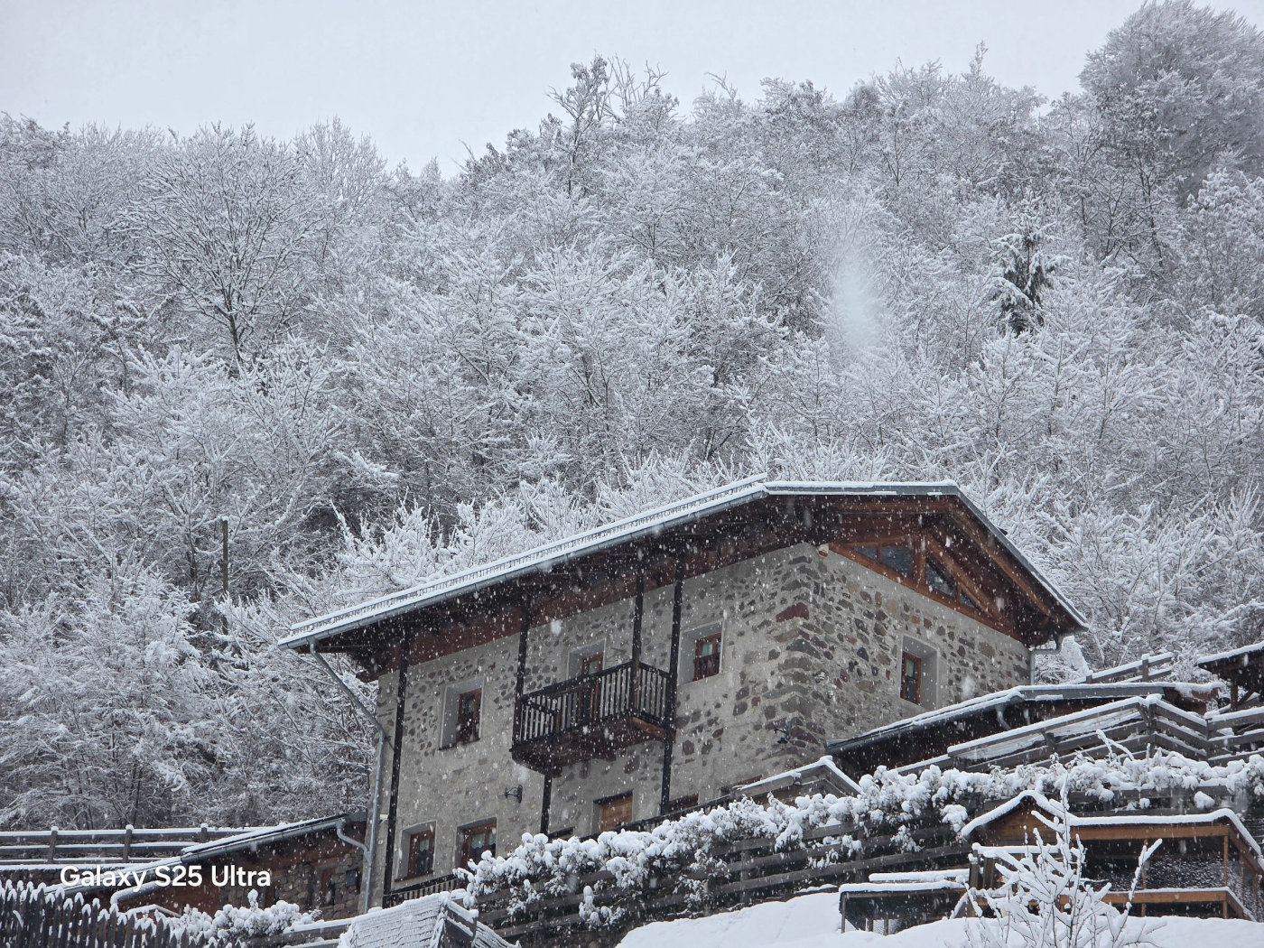 Maso La Marianna sotto la neve